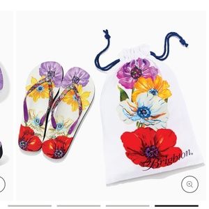 Brighton Floret Flip Flops